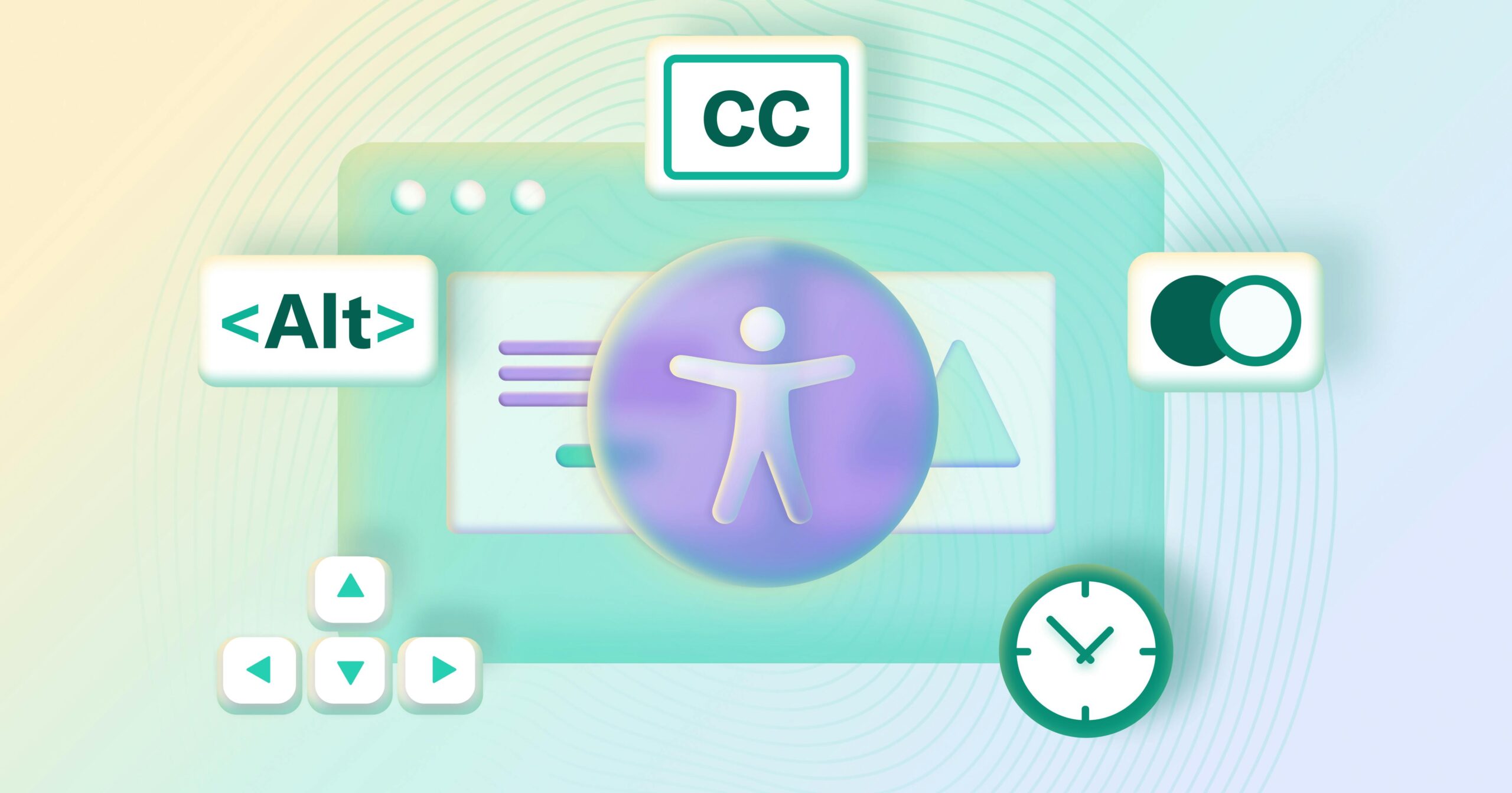 Grafik für Barrierefreiheit